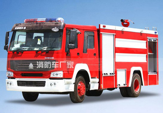 10噸重汽豪沃泡沫消防車(chē)價(jià)格