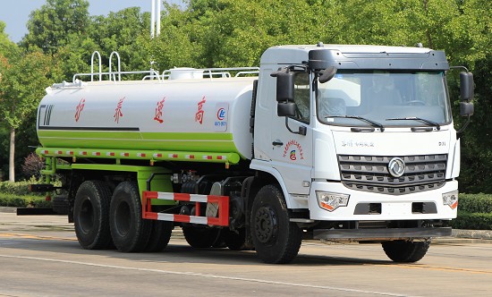 20方灑水車報(bào)價(jià)表及圖片_國六20方東風(fēng)專底D3L后雙橋綠化灑水車廠家價(jià)格