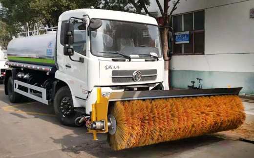 多功能灑水車(chē)-12方東風(fēng)天錦帶除雪滾刷灑水車(chē)